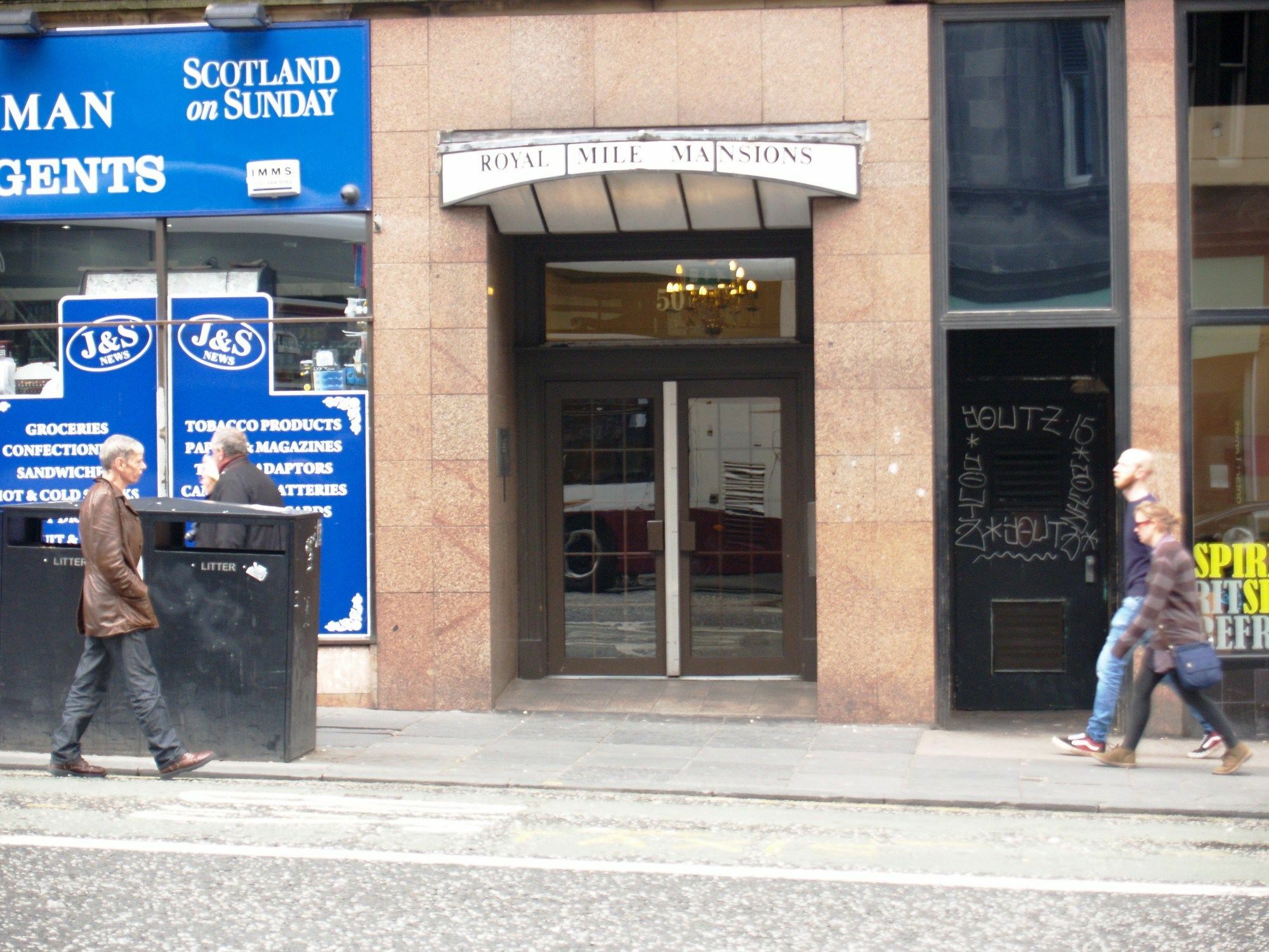 Royal Mile Mansions By Edinburgh City Apartments Exterior foto